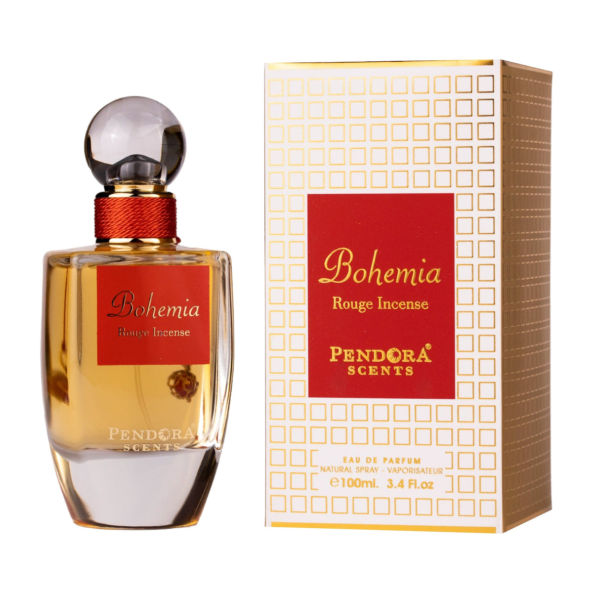 Pendora Scents Bohemia Rouge Incense Eau de Parfum 100 mL
