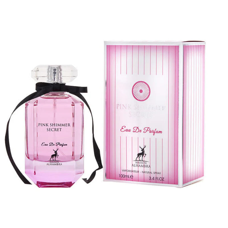 Maison Alhambra Pink Shimmer Secret Eau de Parfum – 100 ml – For Women - Sam's Fragrances