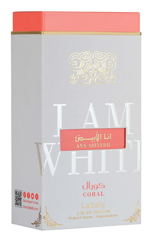Lattafa Ana Abiyedh Coral Eau De Parfum 60 mL – Unisex - Sam's Fragrances