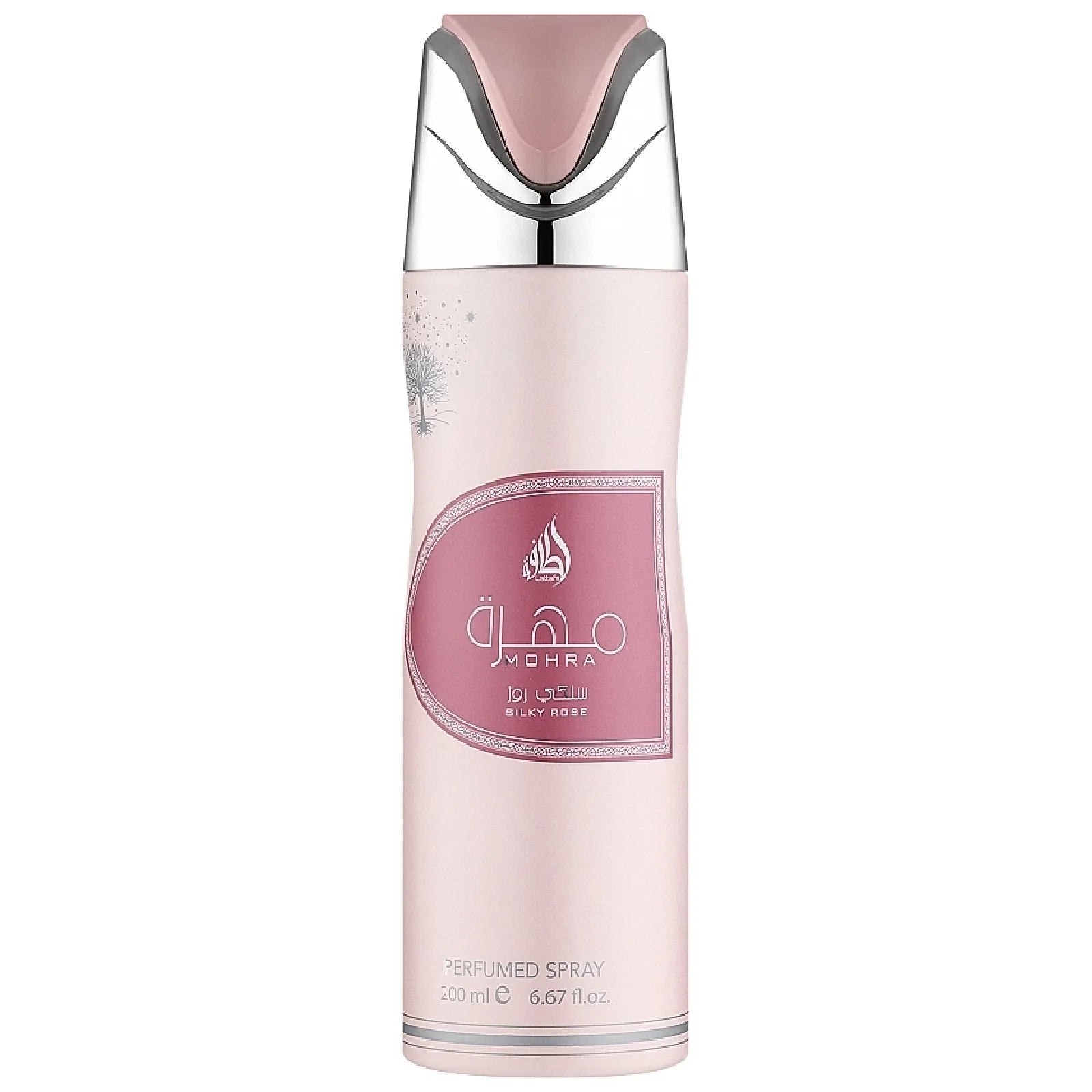 Lattafa Mohra Silky Rose Deodorant - 200 ML - for Women - Sam's Fragrances