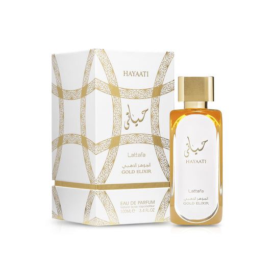 Lattafa Hayaati Gold Elixir Eau De Parfum 100 mL – For Women - Sam's Fragrances