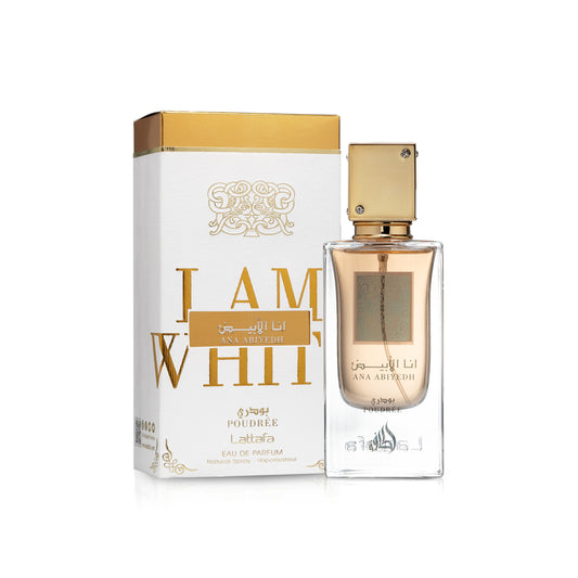Lattafa Ana Abiyedh Poudree Eau De Parfum 60 mL – For Women - Sam's Fragrances