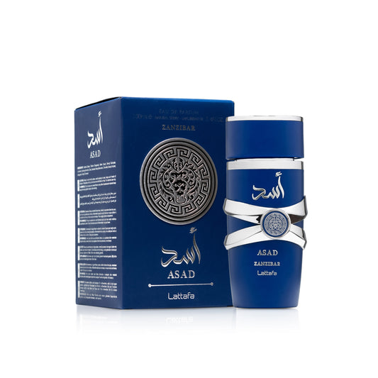 Lattafa Asad Zanzibar Eau De Parfum 100 mL – For Men - Sam's Fragrances