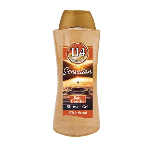 114 Amatoury Bain Douche Shower Gel Elixir Scrub 650 mL - product photo