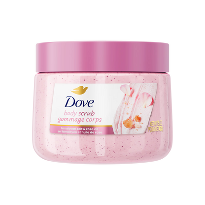 Dove Himalayan Salt & Rose Oil Body Scrub 425 g