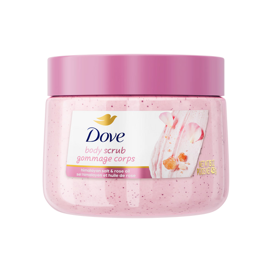 Dove Himalayan Salt & Rose Oil Body Scrub 425 g