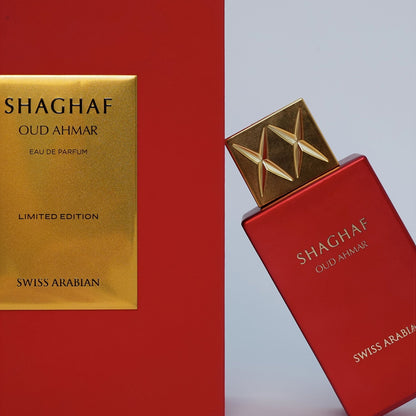 Swiss Arabian Shaghaf Oud Ahmar Eau de Parfum – 75 ml – Unisex - Sam's Fragrances