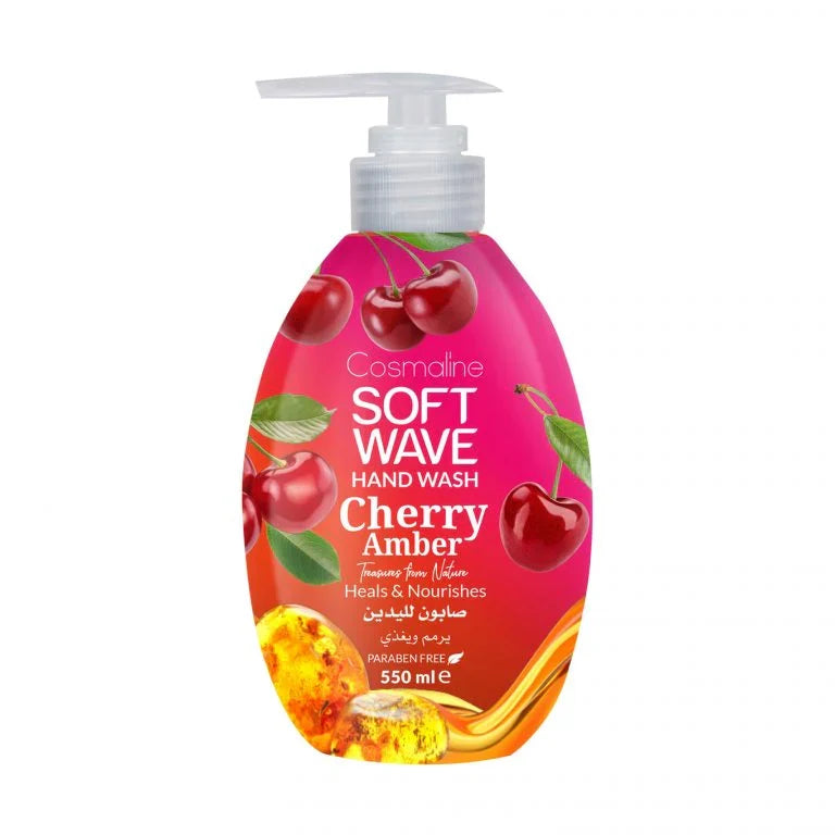 Cosmaline Soft Wave Liquid Soap Cherry Amber
