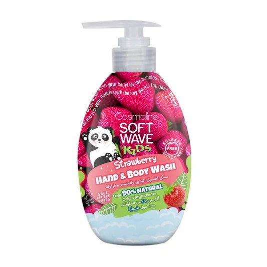 Cosmaline Soft Wave Kids Hand And Body Wash Strawberry