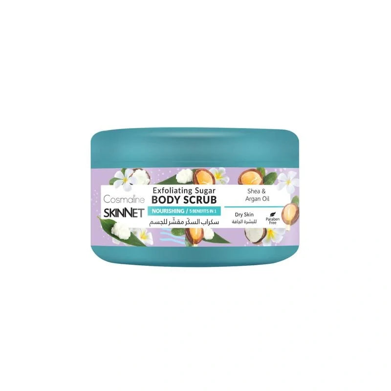 Cosmaline Skinnet Nourishing Sugar Body Scrub Jar