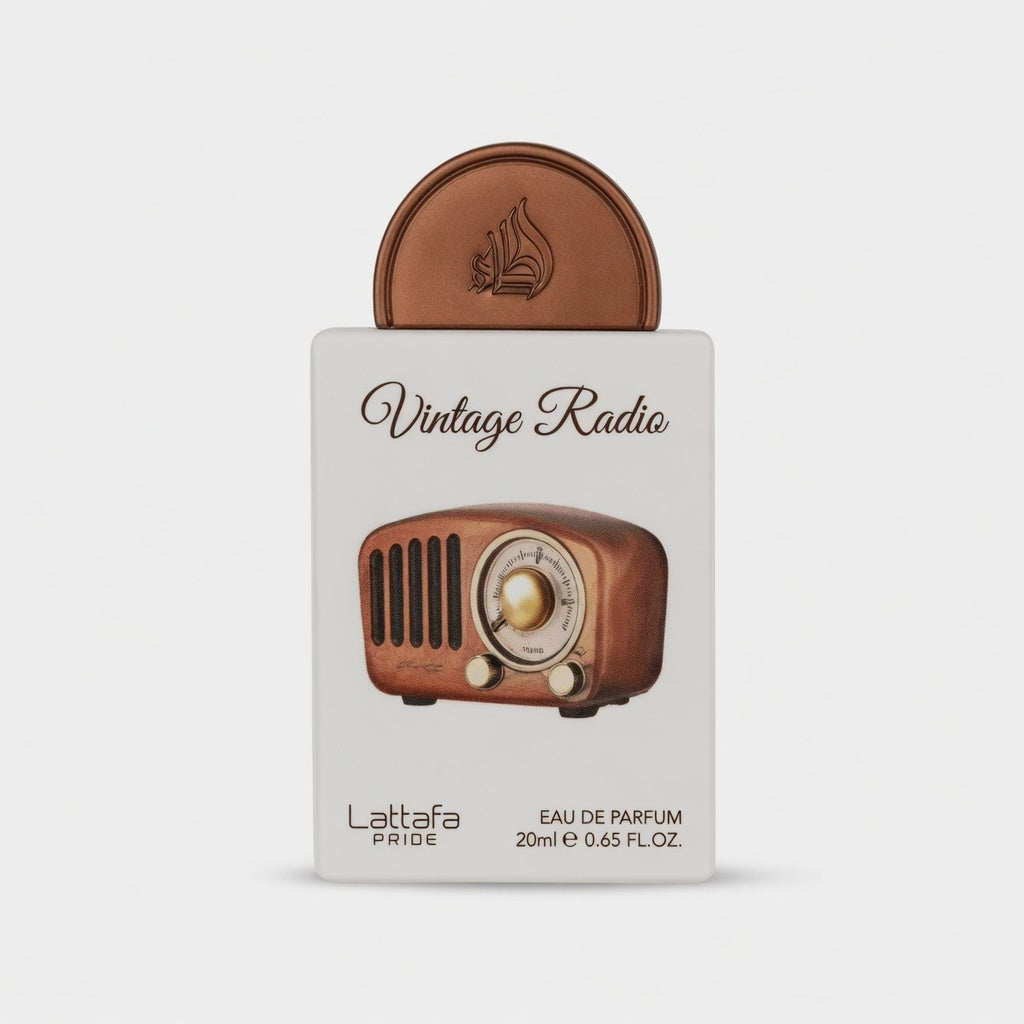 Vintage Radio by Lattafa Perfumes Eau de Parfum – 20ml – Unisex