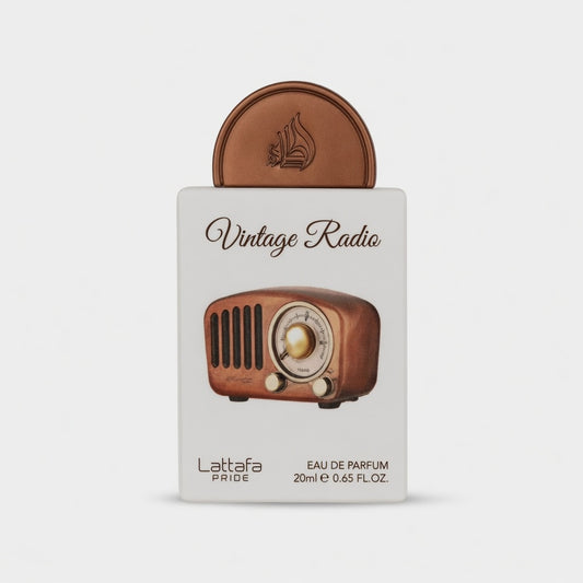 Vintage Radio by Lattafa Perfumes Eau de Parfum – 20ml – Unisex