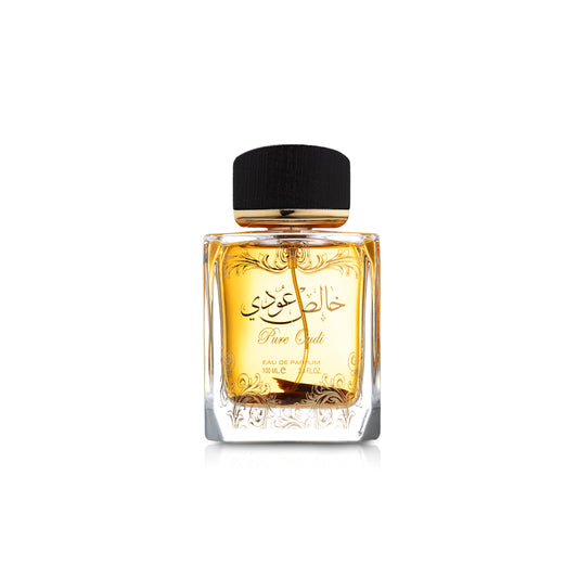 Lattafa Pure Oudi Eau De Parfum 100 mL + Deodorant 50 mL – Unisex - Sam's Fragrances