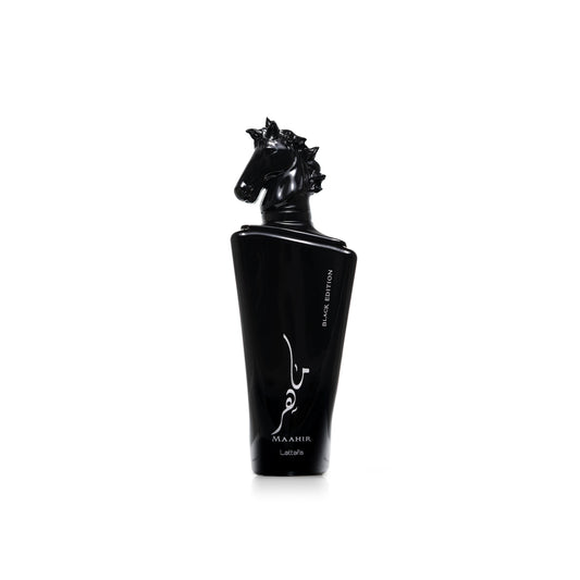 Lattafa Maahir Black Edition Eau De Parfum 100 mL – Unisex - Sam's Fragrances