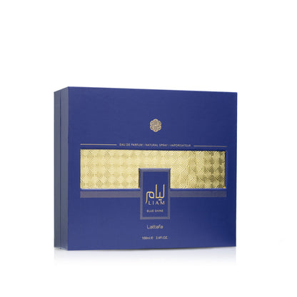 Lattafa Liam BLUE Shine Eau De Parfum 100 mL – For Men - Sam's Fragrances
