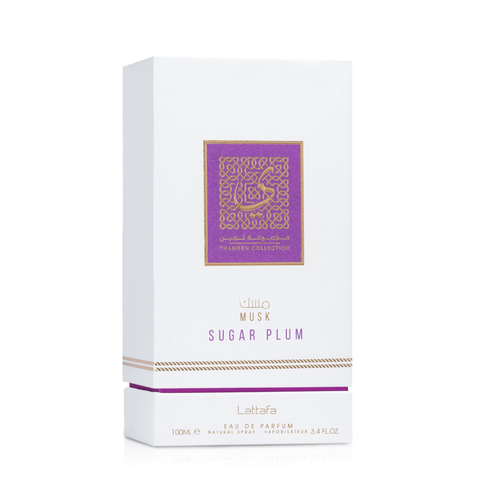 Lattafa Musk Sugar Plum – Thameen Collection Eau De Parfum 100 mL – For Women - Sam's Fragrances