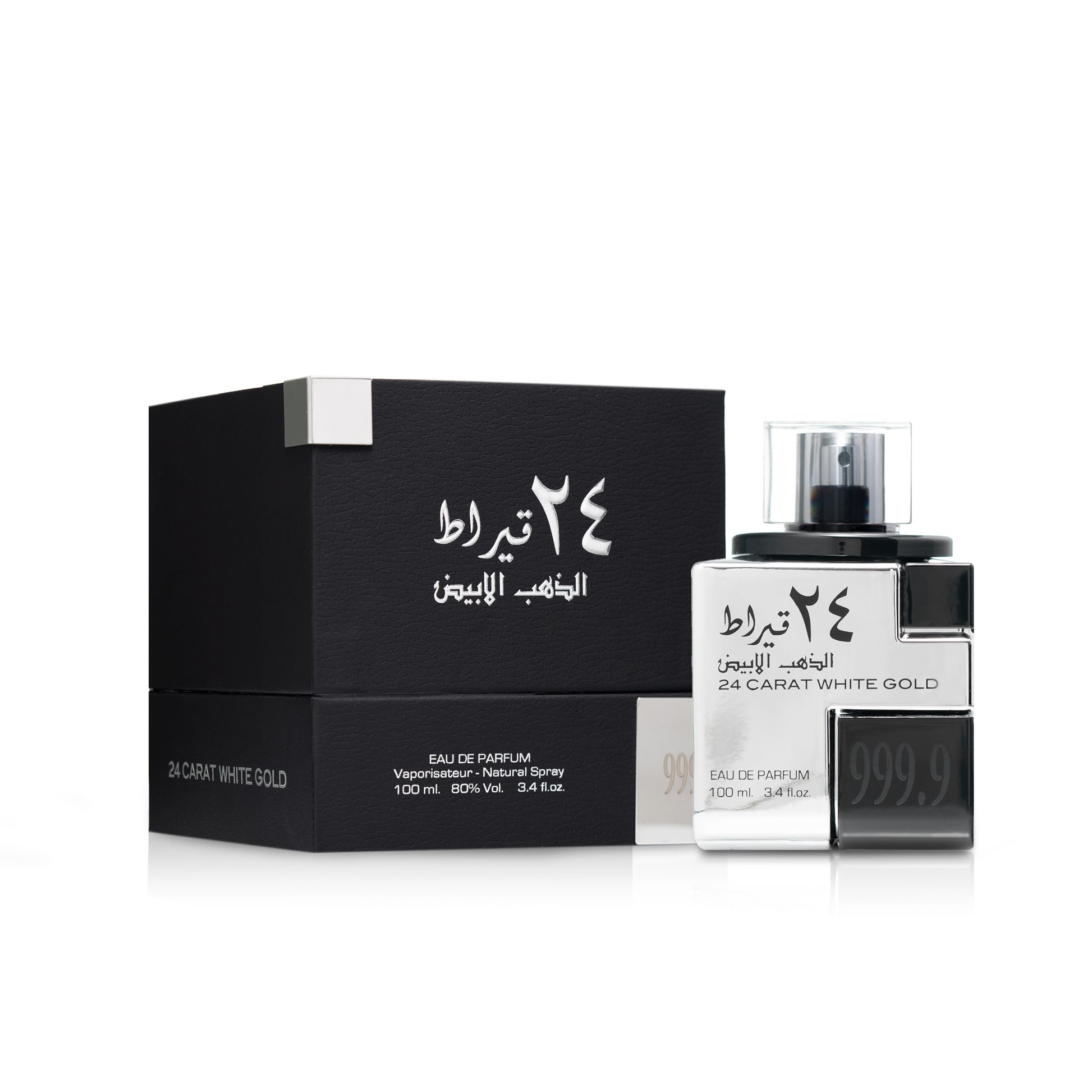 Lattafa 24 Carat White Gold Eau De Parfum 100mL - Unisex - Sam's Fragrances