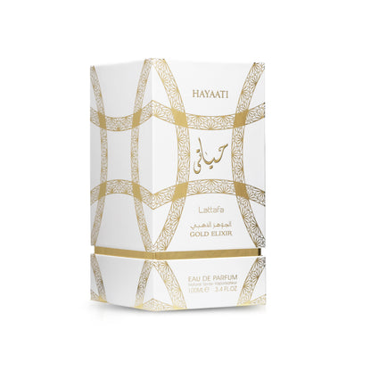 Lattafa Hayaati Gold Elixir Eau De Parfum 100 mL – For Women - Sam's Fragrances