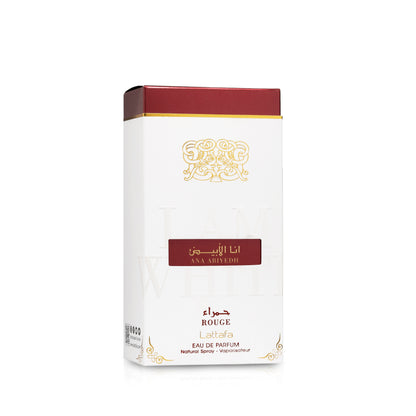 Lattafa Ana Abiyedh Rouge Eau De Parfum 60mL - Unisex - Sam's Fragrances