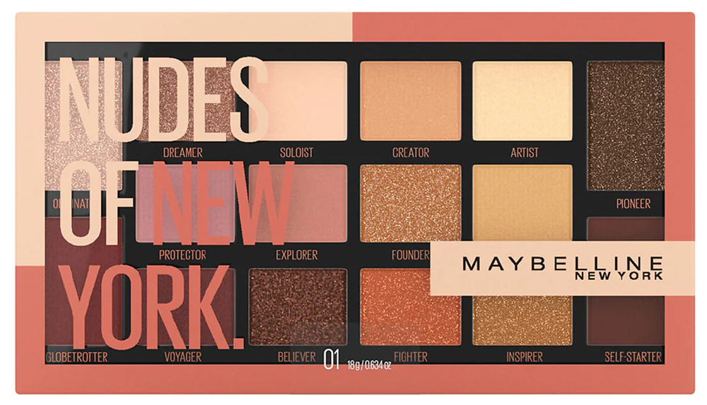 Maybelline Nudes Of New York Eye Shadow Palette
