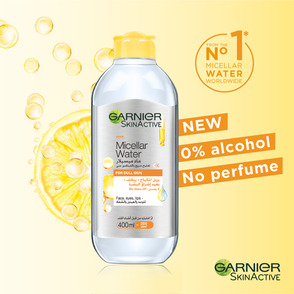 Garnier Micellar Brightening Cleanser Water - Vitamin C - packaging