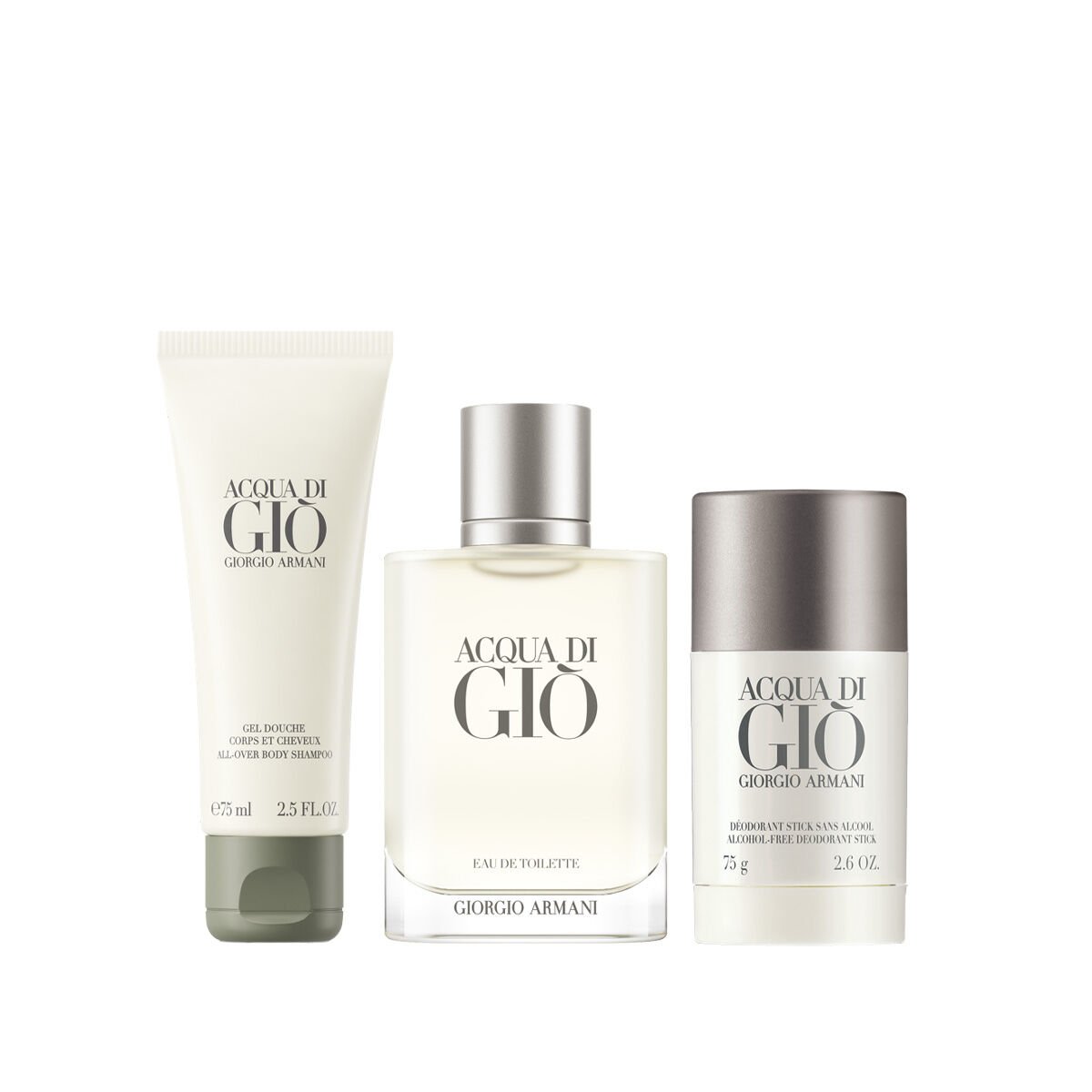 Armani Acqua Di Giò Eau de Toilette Holiday 3 pcs Set