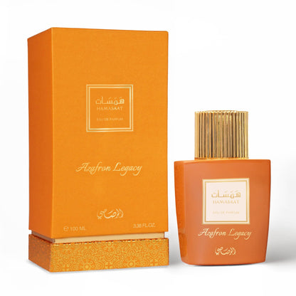 Rasasi Hamasaat Azafron Legacy Eau de Parfum 100 mL – Unisex