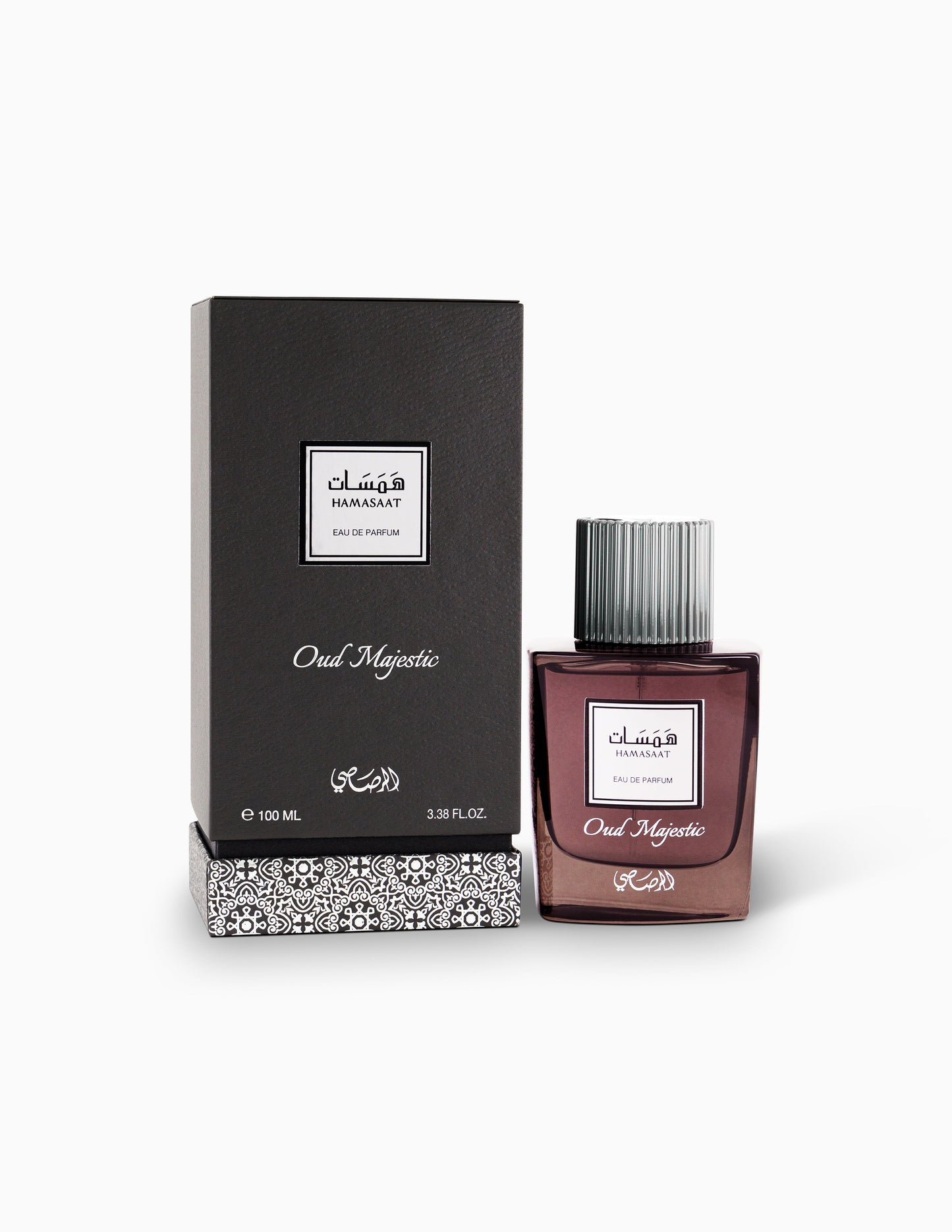 Rasasi Hamasaat Oud Majestic Eau de Parfum 100 mL – Unisex