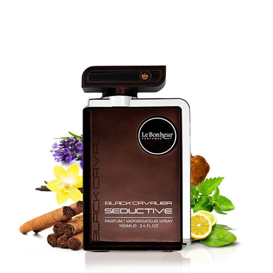 Le Bonheur Black Cavalier Seductive Eau de Parfum 100 mL – Unisex