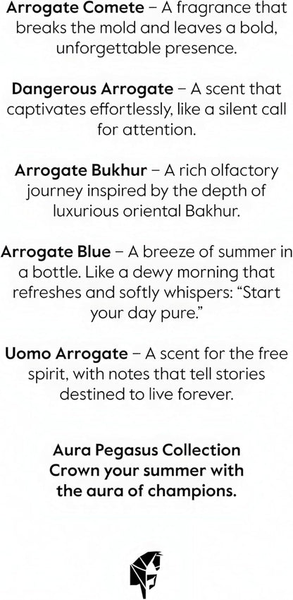Assaf Aura Pegasus Set Summer Perfume for Men (Luxury Gift Set)