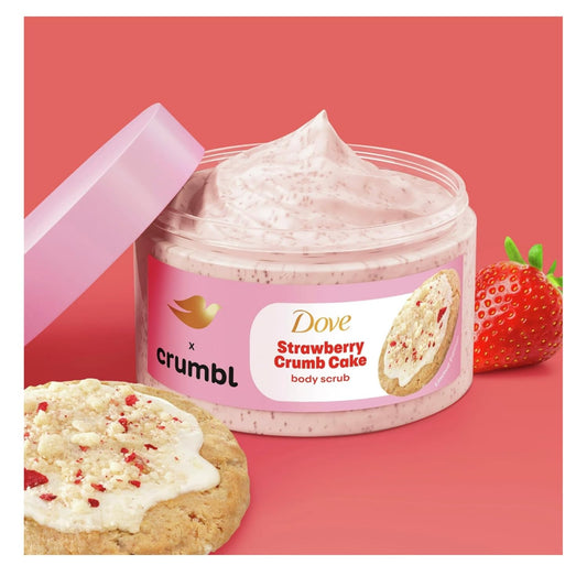 Dove Moisturizing Strawberry Crumb Cake 425 g - Body Scrub