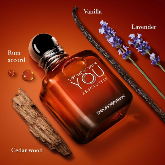 Emporio Armani Stronger With You Absolutely – 100 mL Eau de Parfum – Men