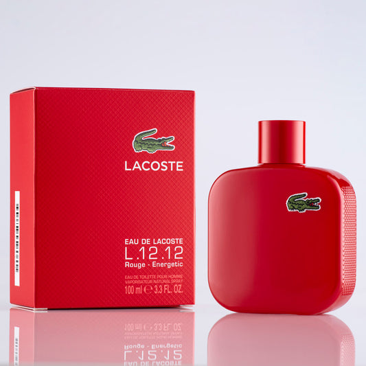 Lacoste L.12.12 Rouge Eau de Toilette 100 mL – For Men - Sam's Fragrances