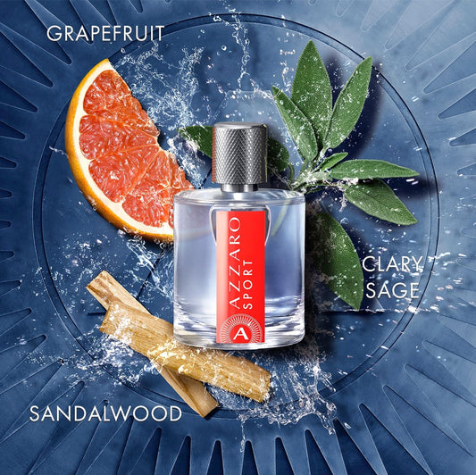 Azzaro Sport Eau de Toilette 100 mL – For Men - Sam's Fragrances
