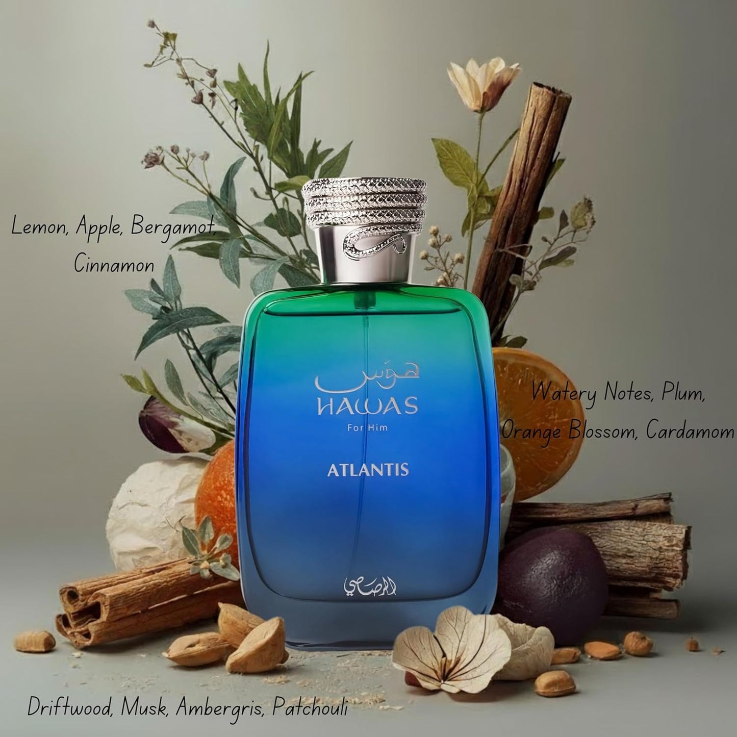 Rasasi Hawas Atlantis EDP 100 ml - For Unisex