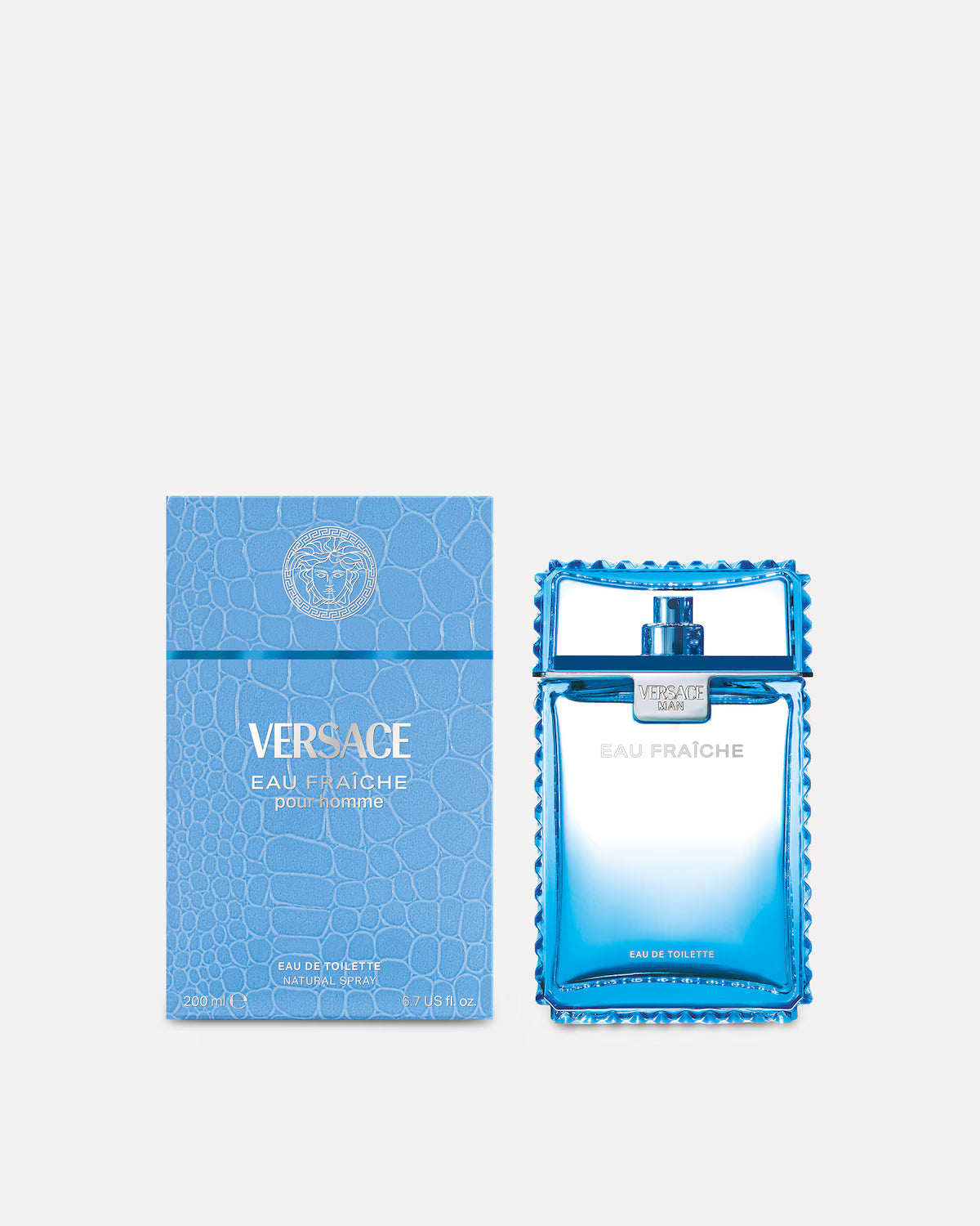 Versace Man Eau Fraîche Eau de Toilette 200 mL – For Men