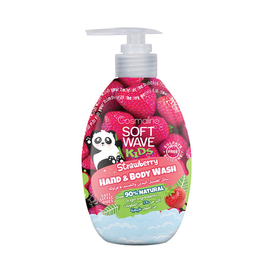 Cosmaline Soft Wave Kids Hand And Body Wash Strawberry