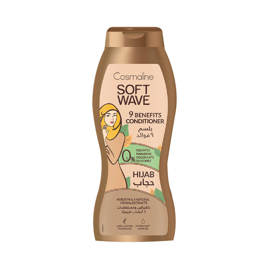 Cosmaline Soft Wave Hijab Sulfate Free Conditioner 400Ml