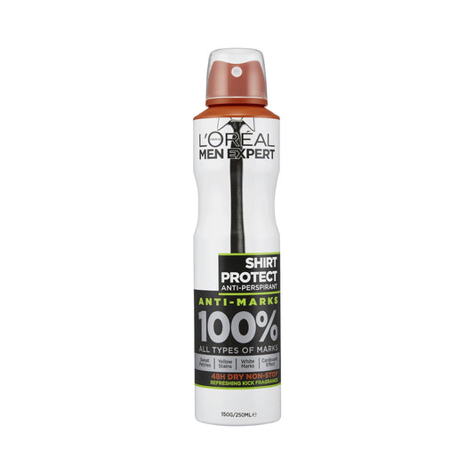 L'Oréal Paris Men Expert Deodorant Shirt Protect 100% Anti-Marks Spray
