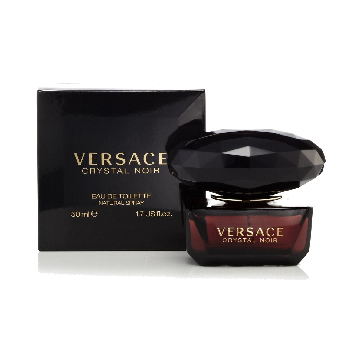 Versace Crystal Noir Eau de Toilette 50 mL – For Her