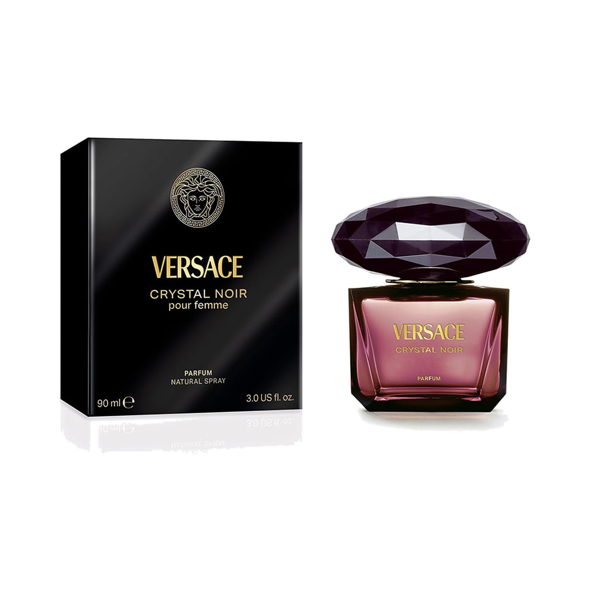 Versace Crystal Noir Parfum 90 mL – For Her
