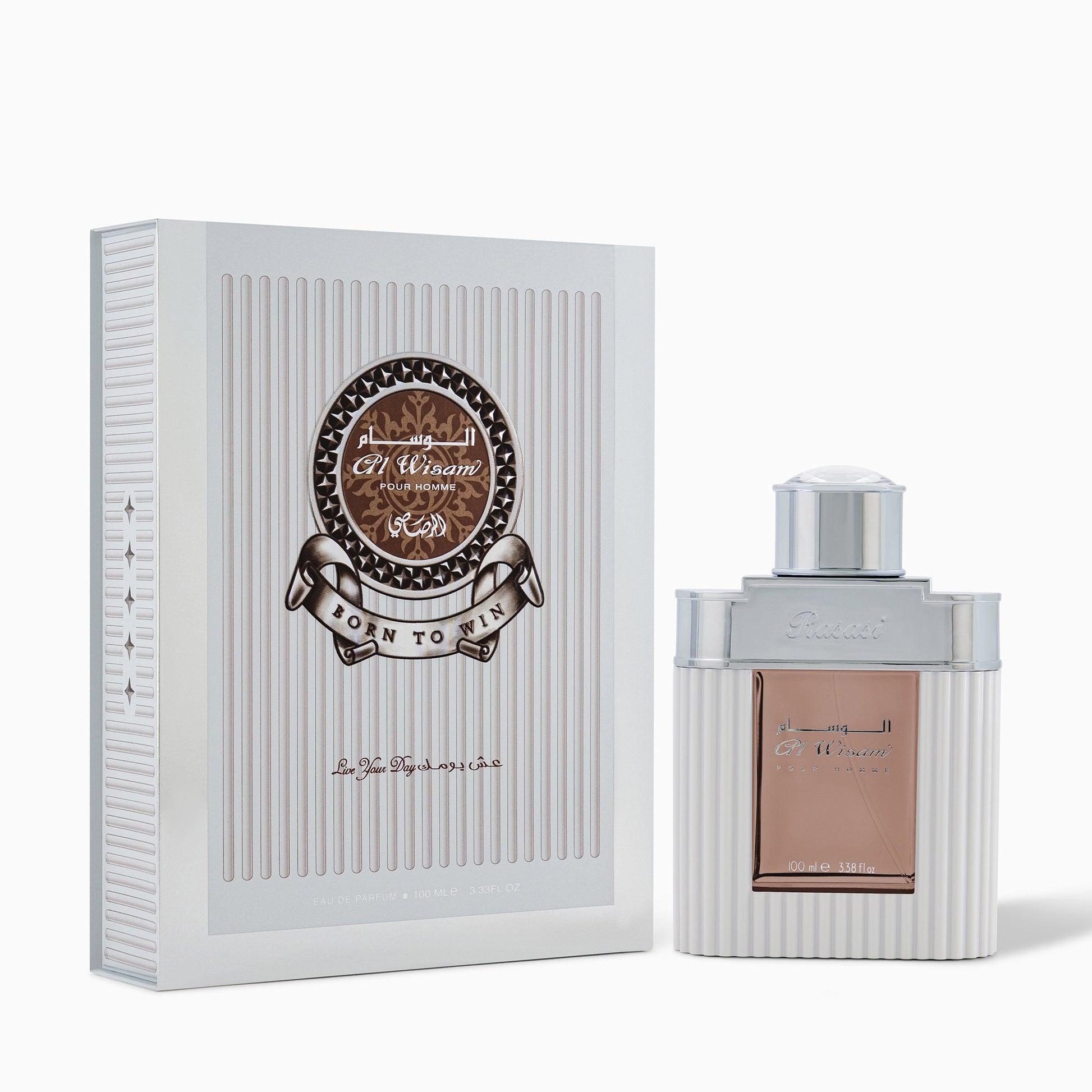 Rasasi Al Wisam Day Eau De Parfum 100 mL – For Men - Sam's Fragrances