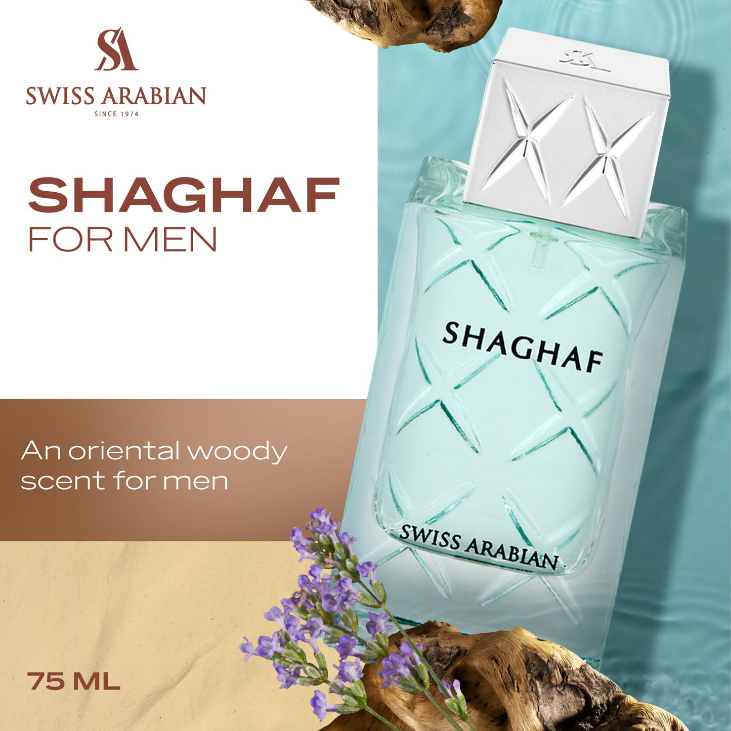 Swiss Arabian Shaghaf Men Eau de Parfum 75 ml (Men)