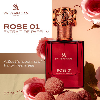 Swiss Arabian Rose 01 Eau de Parfum 50 ml (Unisex)