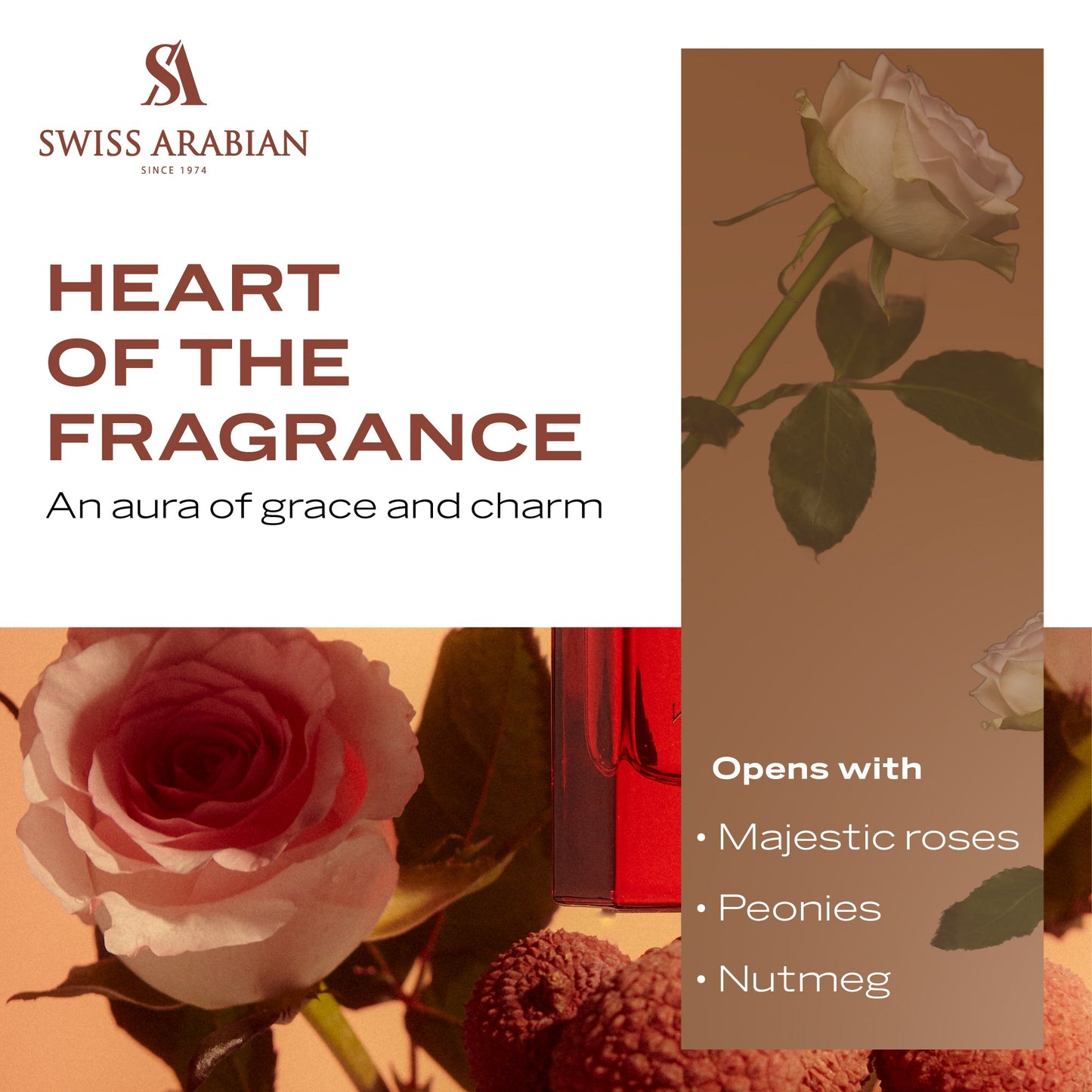 Swiss Arabian Rose 01 Eau de Parfum 50 ml (Unisex)