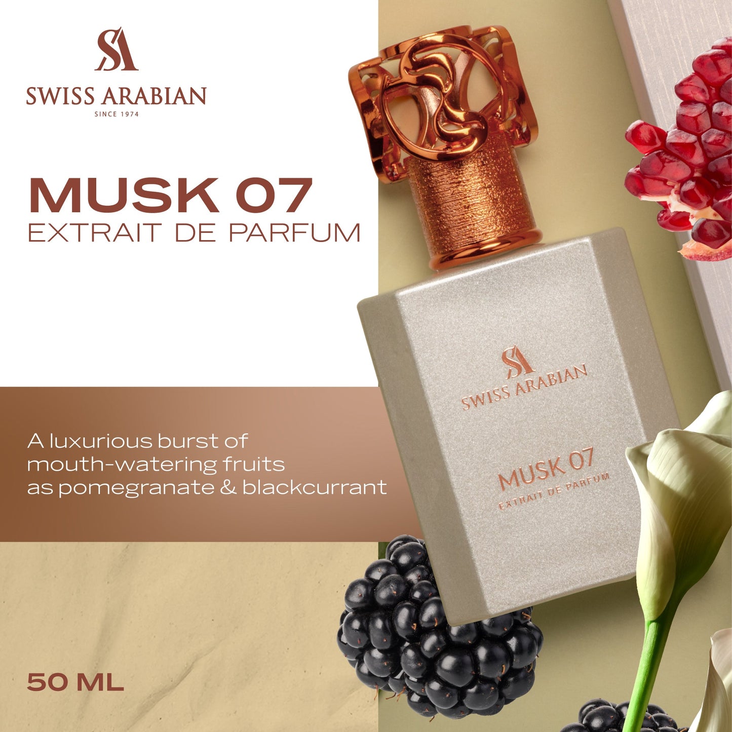 Swiss Arabian Musk 07 Eau de Parfum 50 ml (Unisex)