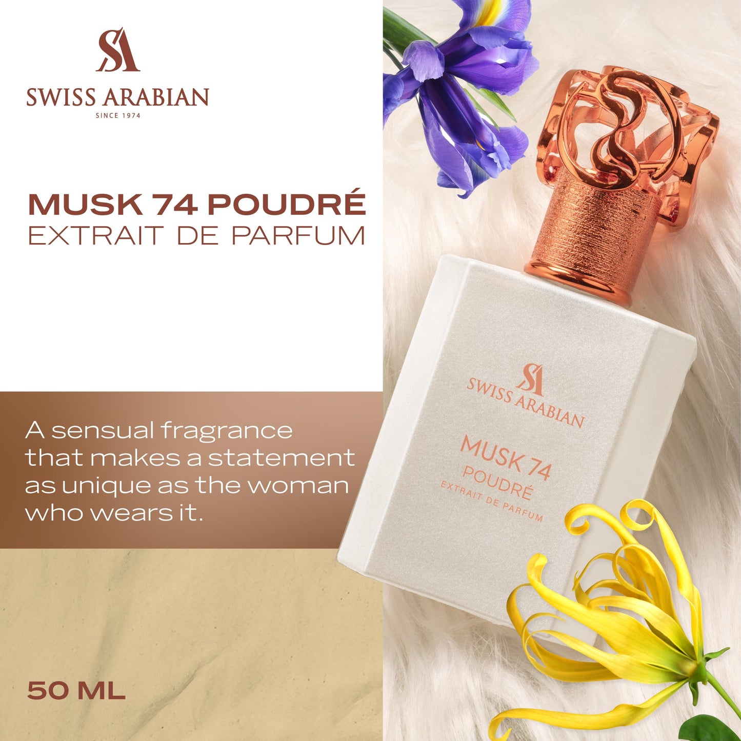 Swiss Arabian Musk 74 Poudre Eau de Parfum 50 ml (Women)