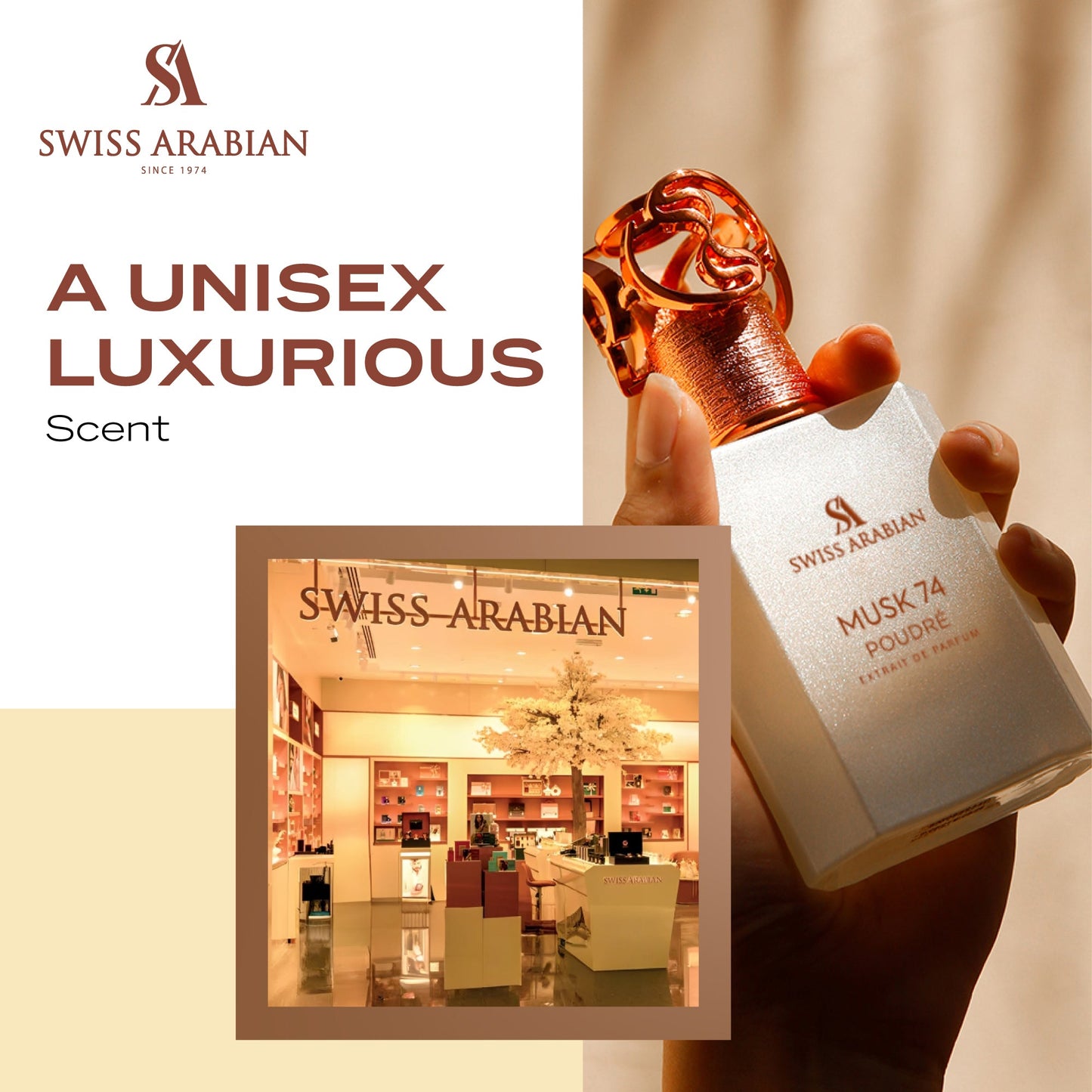 Swiss Arabian Musk 74 Poudre Eau de Parfum 50 ml (Women)