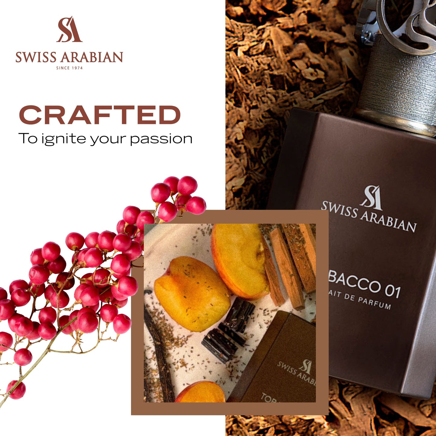 Swiss Arabian Tobacco 01 Extrait de Parfum 50 ml (Unisex)