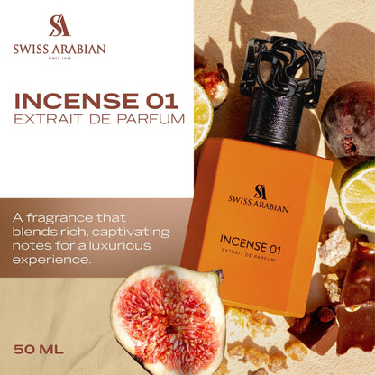 Swiss Arabian Incense 01 Extrait de Parfum 50 ml (Unisex)